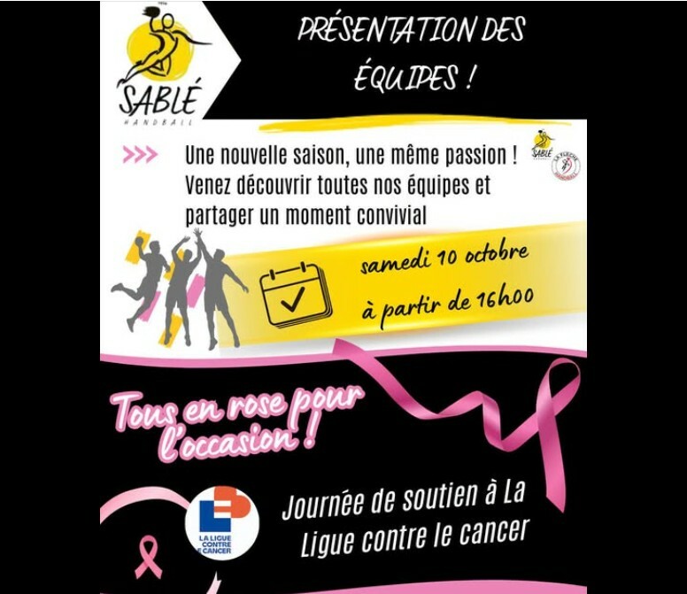 Octobre Rose et présentation des équipes
