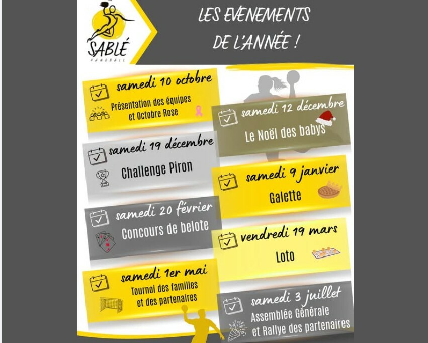 évènements 2026 à 2027