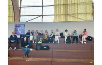 A Sillé les U11 en pique -nique avant match et la victoire