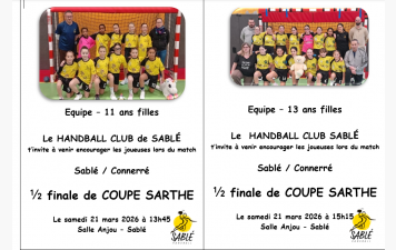 Les matchs du week-end venez nous soutenir vous serez tous les bienvenus