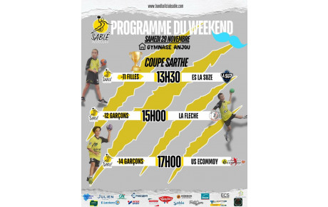 les matchs du Week-end venez nous soutenir vous serez tous les bienvenus